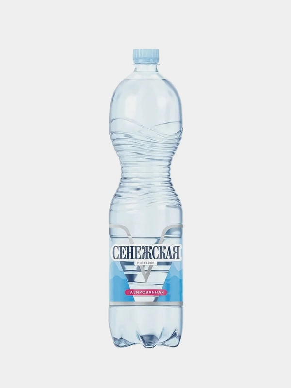 Вода газированная СЕНЕЖСКАЯ, 1,5 л