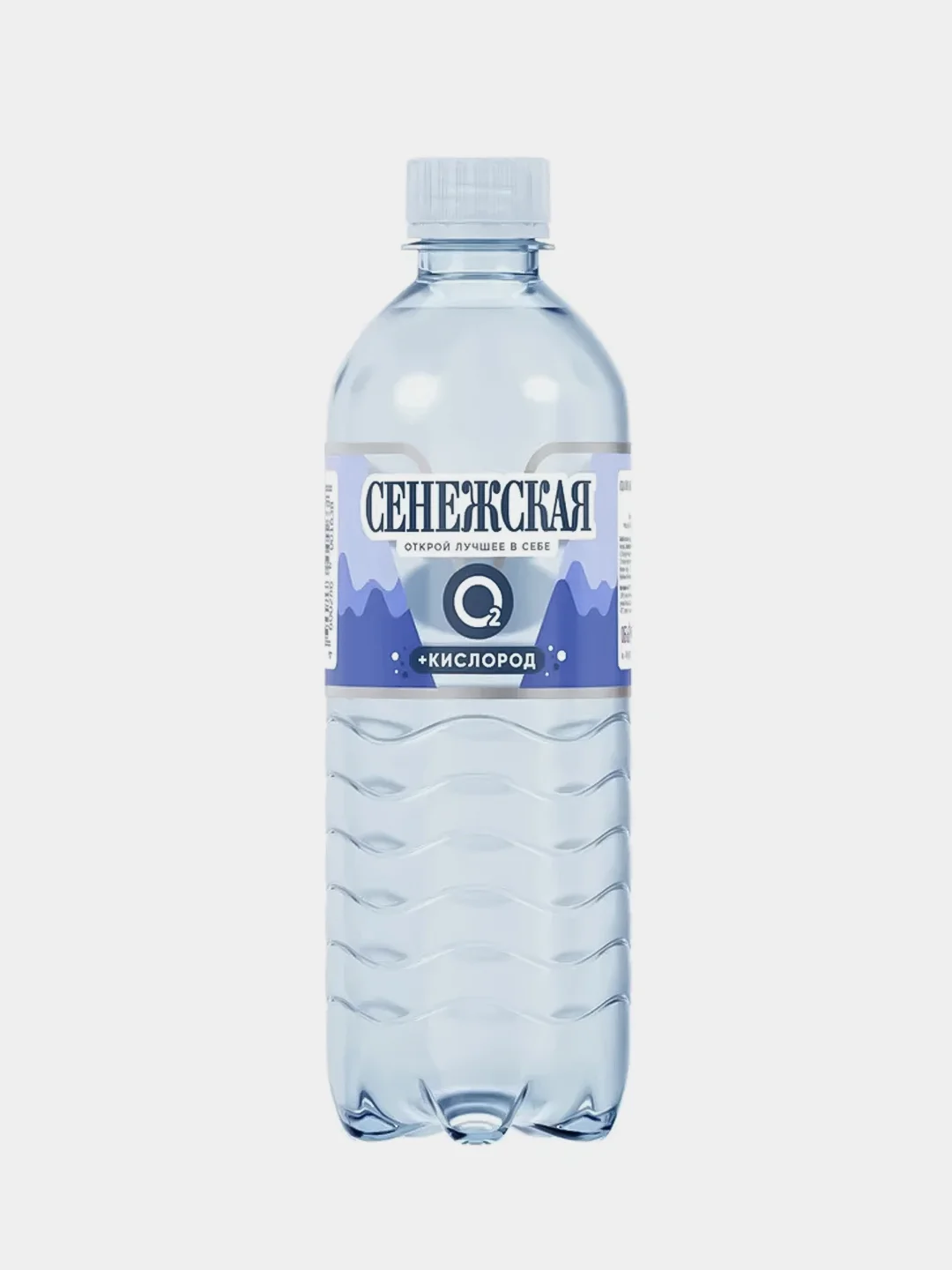 Вода газированная СЕНЕЖСКАЯ "Кислород", 0,5 л