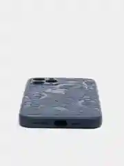 Голубой чехол для iPhone XS Max, 11, 12 Pro / Чехол на Айфон