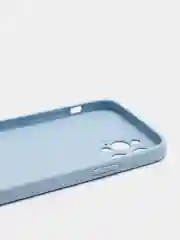 Голубой чехол для iPhone XS Max, 11, 12 Pro / Чехол на Айфон