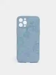 Голубой чехол для iPhone XS Max, 11, 12 Pro / Чехол на Айфон