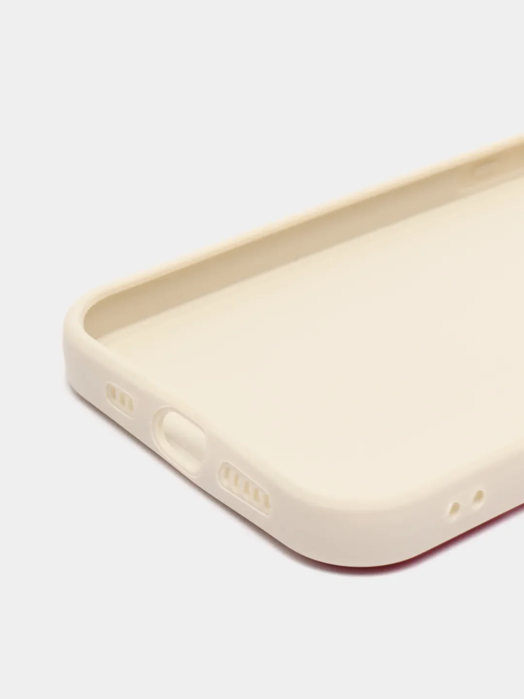 Вишнёвый чехол для iPhone XS Max, 11 Pro Max, 12 Pro Max / Чехол на Айфон