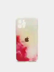Вишнёвый чехол для iPhone XS Max, 11 Pro Max, 12 Pro Max / Чехол на Айфон