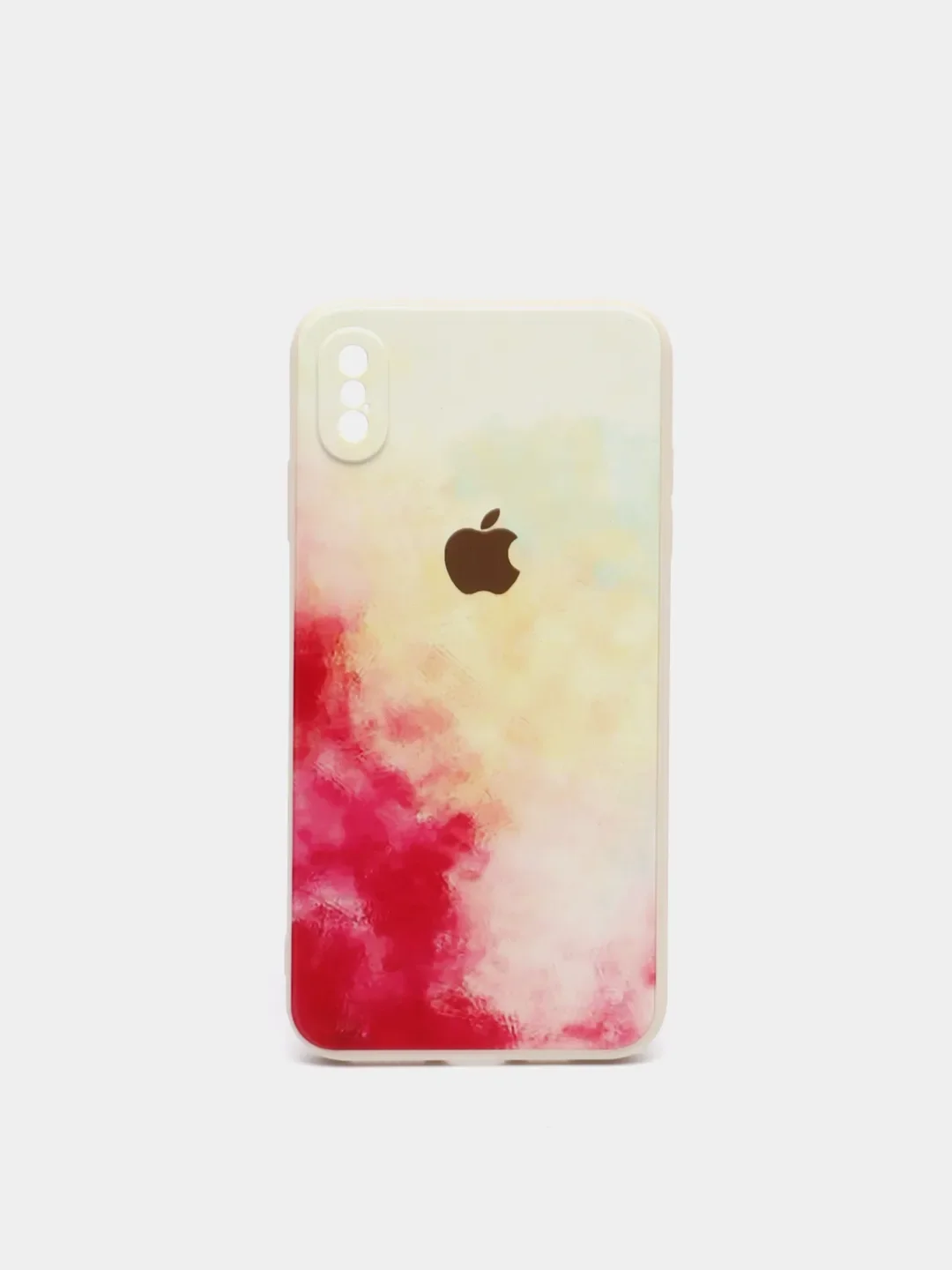 Вишнёвый чехол для iPhone XS Max, 11 Pro Max, 12 Pro Max / Чехол на Айфон