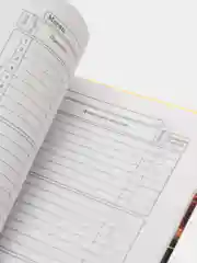 Желтый школьный дневник, 1-11 класс, твердая обложка