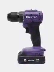 Пурпурный дрель-шуруповерт Cutop CCD2012VK 01-884 аккумуляторная