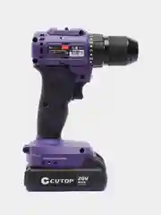 Пурпурный дрель-шуруповерт Cutop CCD2012VK 01-884 аккумуляторная