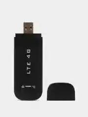 Белый usb Модем 4G WiFi роутер + 50 Гб в месяц (сим карта для модема в подарок)