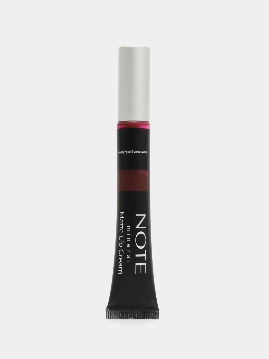 Вишнёвый крем для губ NOTE Cosmetique mineral matte lip cream минеральный, матовый
