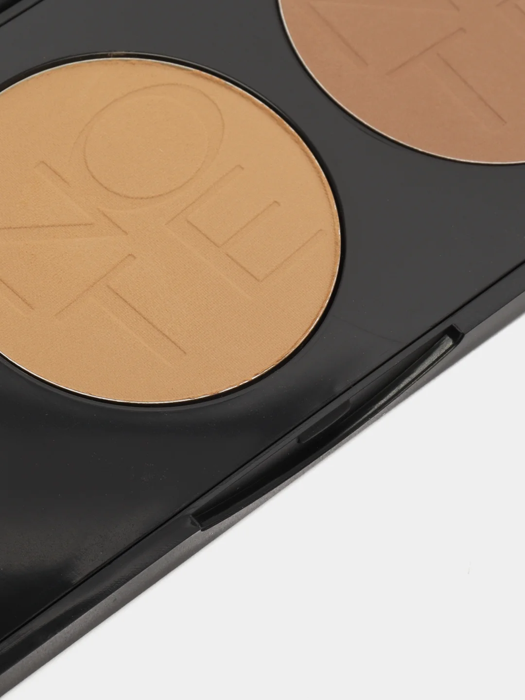 Бежевый меланж пудровая палетка NOTE Cosmetique perfecting contour kit powder palette для контурирования