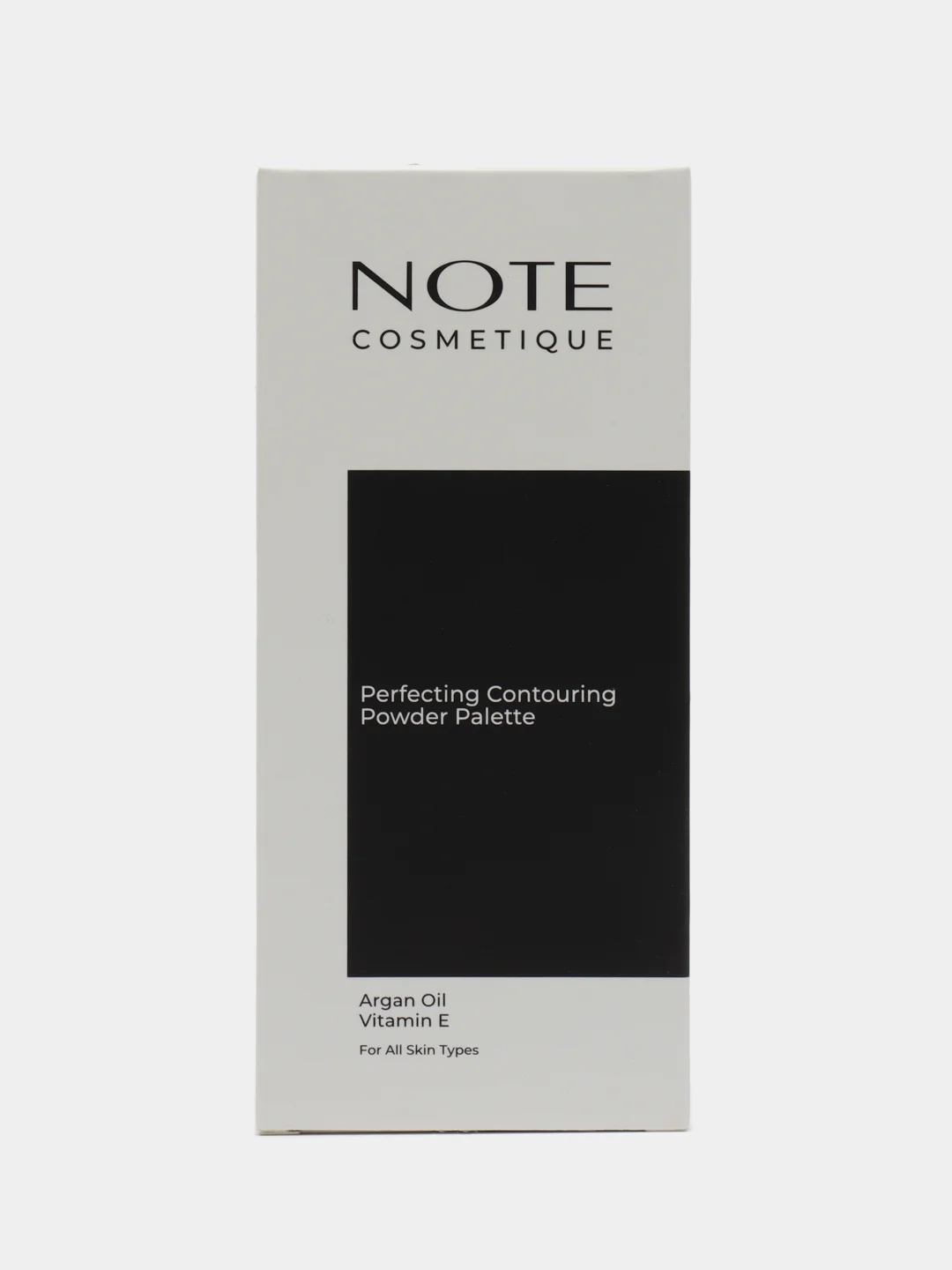 Светло-бежевый пудровая палетка NOTE Cosmetique perfecting contour kit powder palette для контурирования