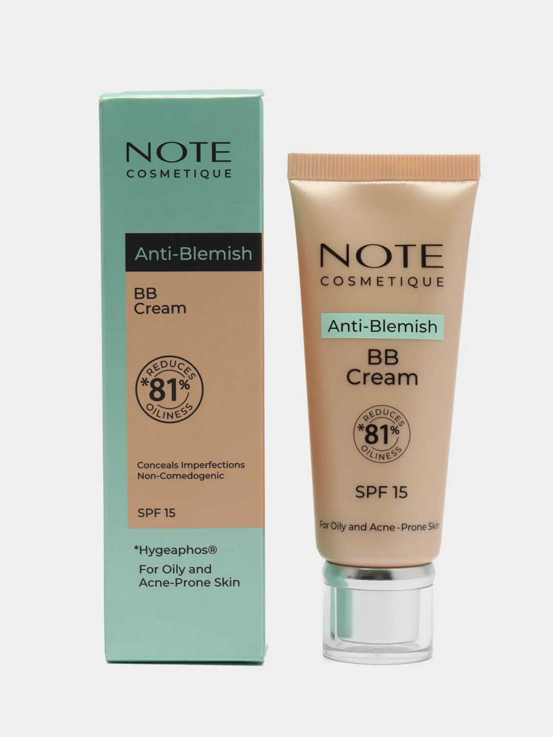 Светло-бежевый вв крем для проблемной кожи NOTE Cosmetique BB cream anti-blemish