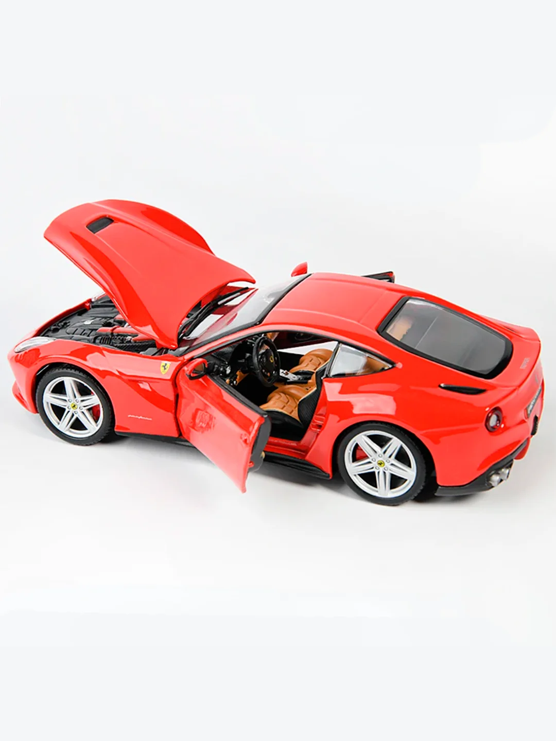 Красный коллекционная машинка металлическая сборная модель Ferrari Rafa, Enzo, F12 Феррари 488