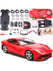 Красный коллекционная машинка металлическая сборная модель Ferrari Rafa, Enzo, F12 Феррари 488