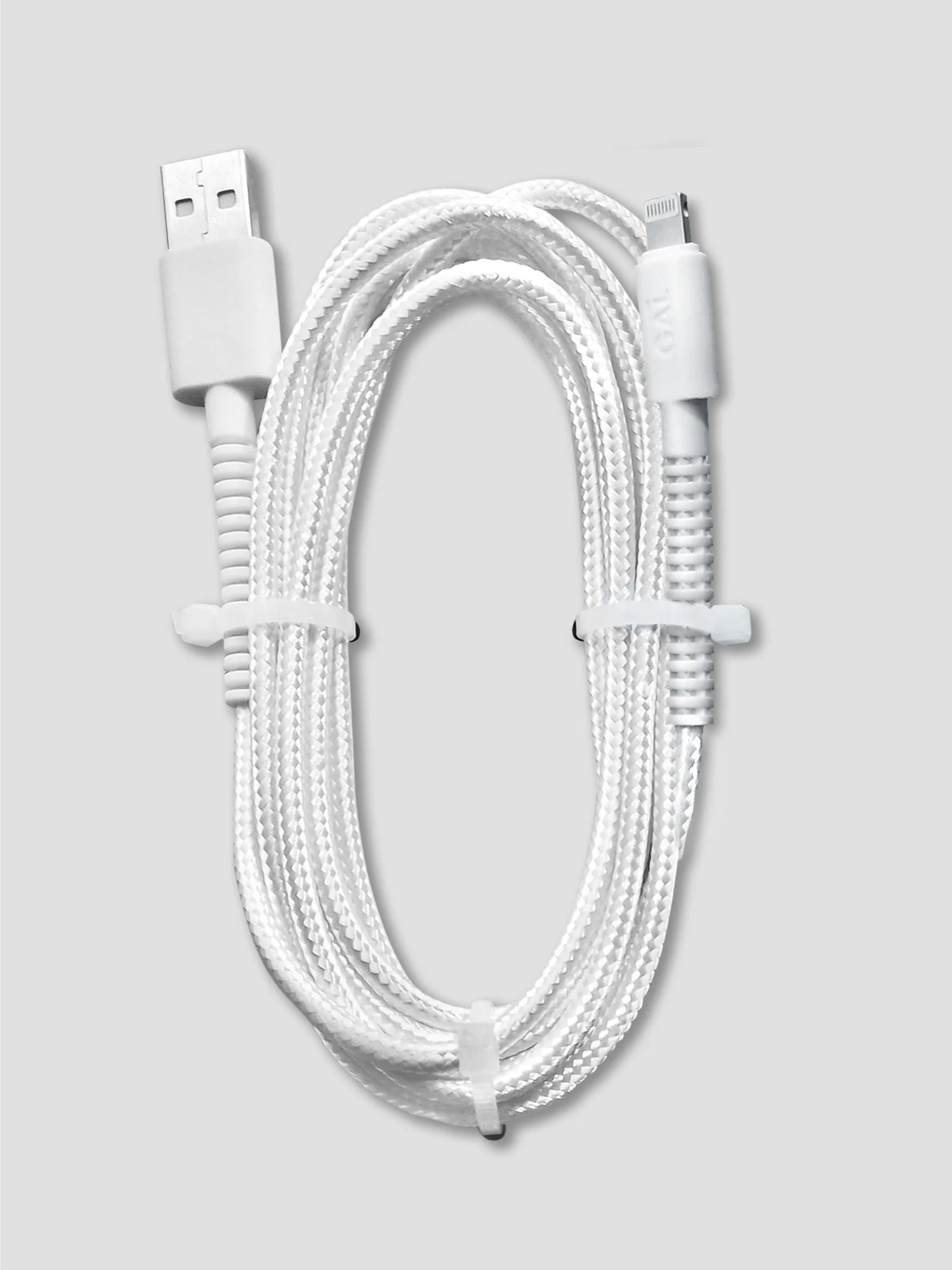 2647 Кабель нейлон USB A - 8pin 2А L=2 m GAL