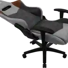 Кресло Aerocool DUKE Tan Grey (150кг, ткань AeroSuede, 2 подушки, 2D подлокотник)