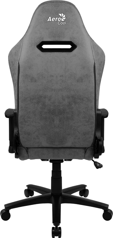 Кресло Aerocool DUKE Ash Black (150кг, ткань AeroSuede, 2 подушки, 2D подлокотник)