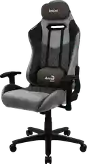 Кресло Aerocool DUKE Ash Black (150кг, ткань AeroSuede, 2 подушки, 2D подлокотник)