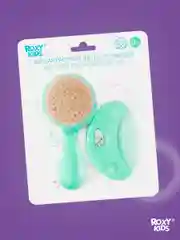 Мятный щетка Расческа для новорожденных с мягкой щетиной + гребешок