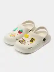 Белый сабо детские, шлепки, сандали, тапочки