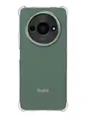 Белый противоударный чехол для Xiaomi Redmi A3/ POCO C61 силиконовый BROSCORP, усиленные углы
