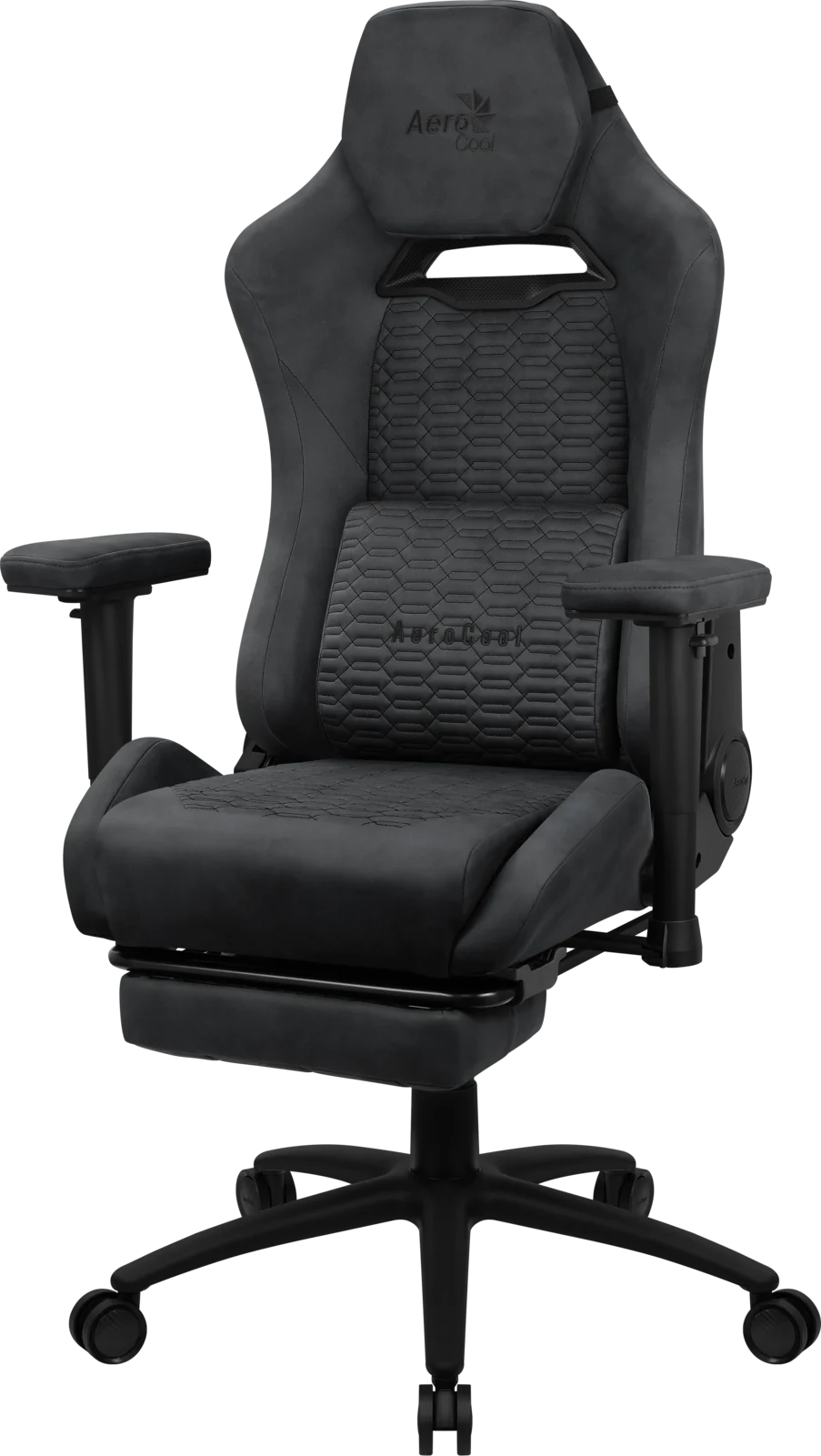 Кресло Aerocool ROYAL AeroSuede Slate Grey