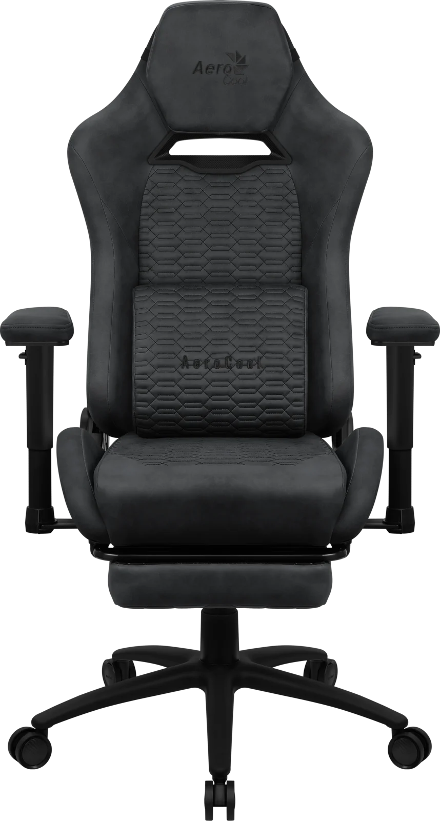Кресло Aerocool ROYAL AeroSuede Slate Grey