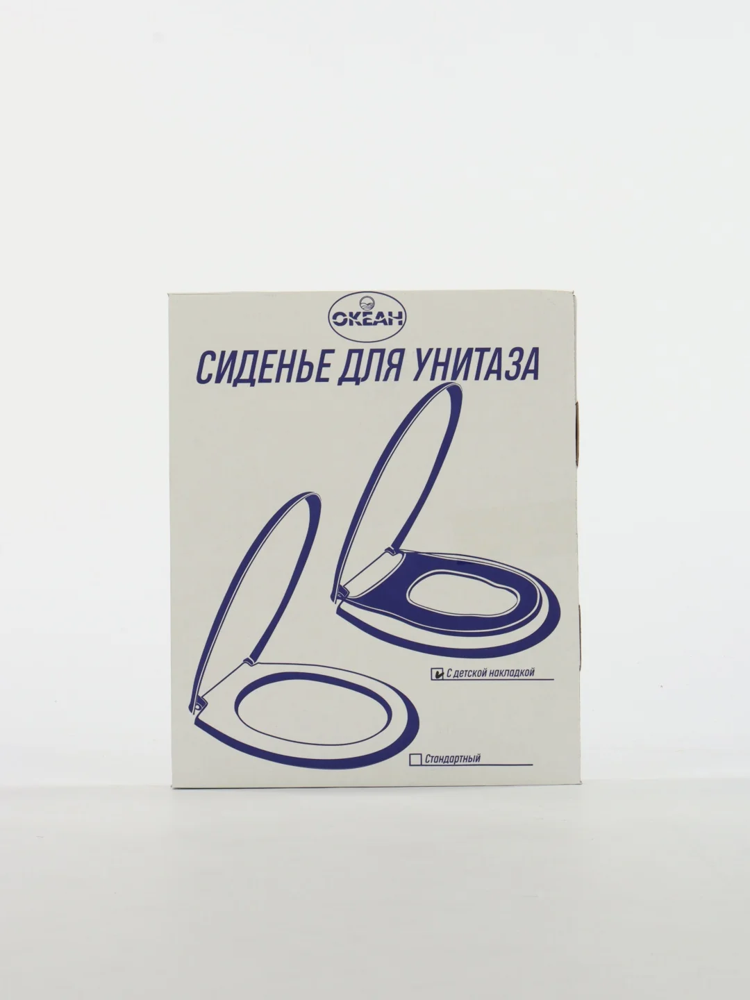 Белый сиденье для унитаза семейное с детской накладкой 2 в 1 20985578