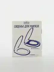 Белый сиденье для унитаза семейное с детской накладкой 2 в 1 20985578