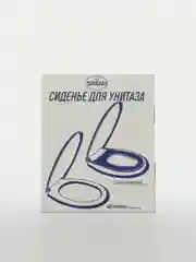 Черный сиденье для унитаза черное Океан с креплениями 20985580