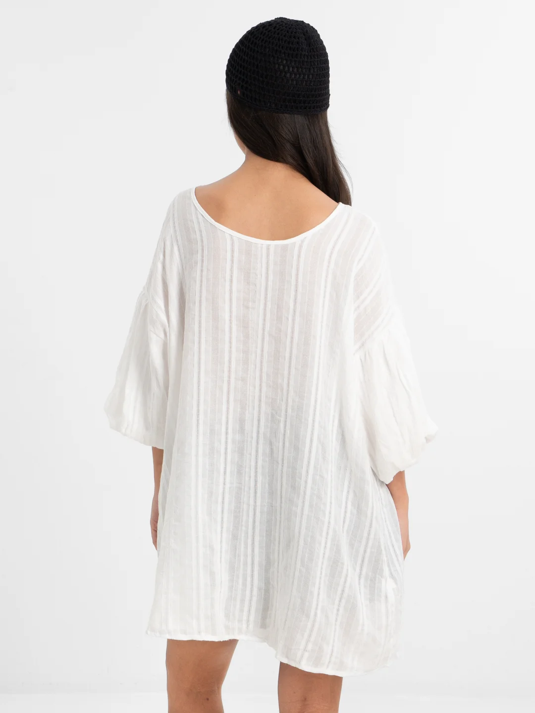 Платье длины мини, белое, в стиле Boho