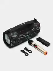 Приглушённый хаки портативная колонка Bluetooth HOPESTAR  A6 PRO / P36