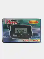 Автомобильные электронные часы Kenko, с будильником и секундомером