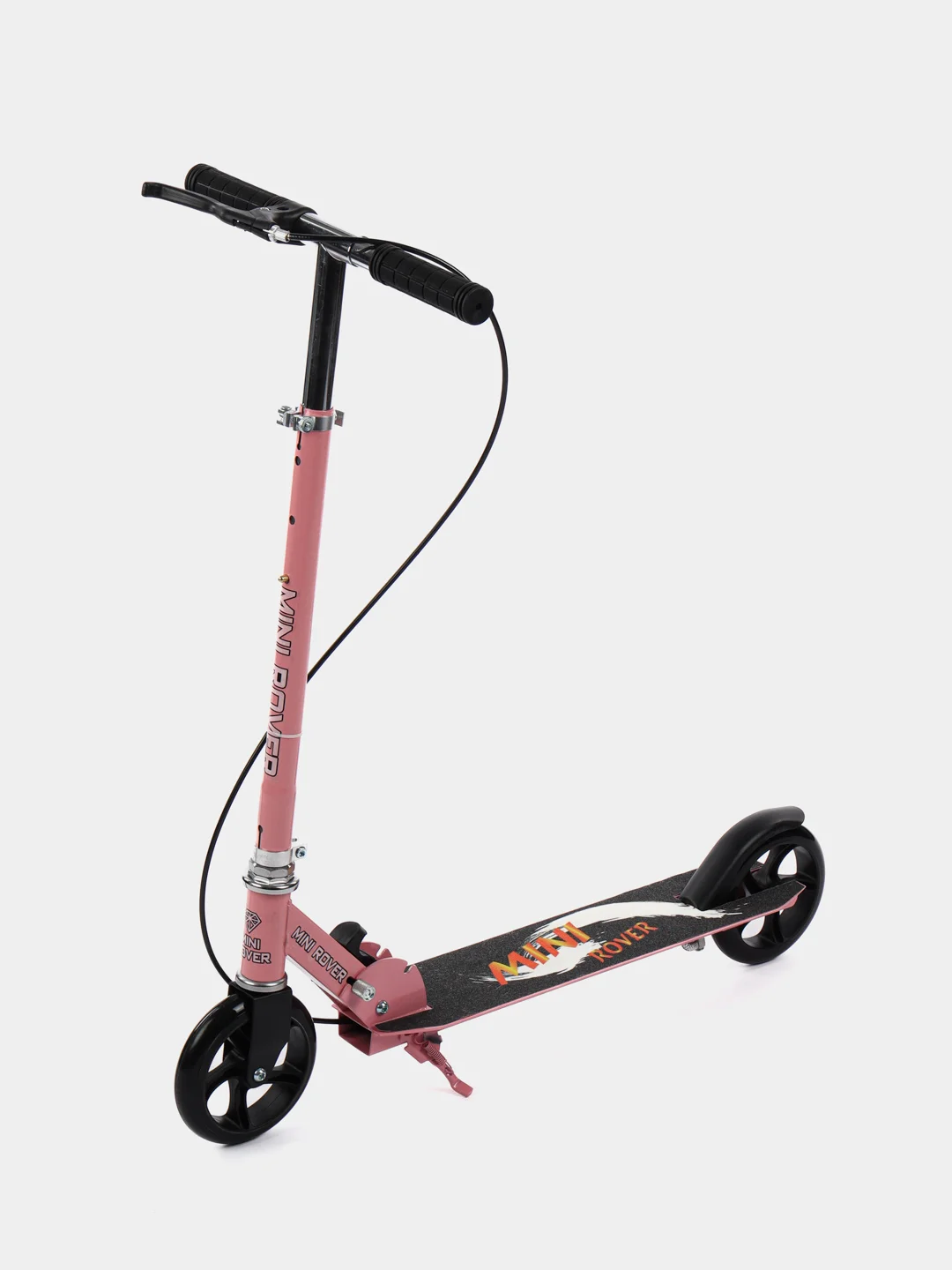 Розовый самокат детский 2-х колесный Scooter складной