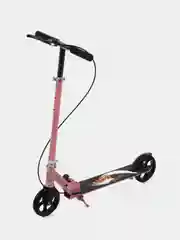 Розовый самокат детский 2-х колесный Scooter складной