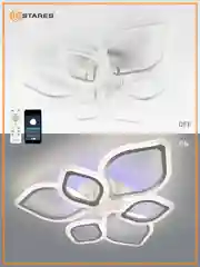 Управляемая потолочная светодиодная люстра с пультом Estares AZALIA 100W  RGB,до 25 кв.м