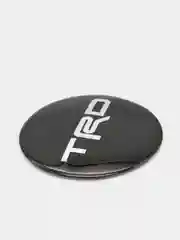 Черный наклейки на диски, колпаки TRD Toyota Racing Development сферические, 56 мм, 4 штуки