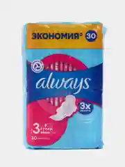 Тёмно-розовый прокладки Always женские