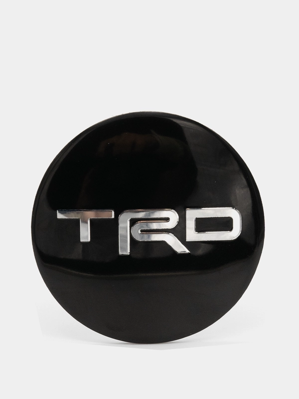 Наклейки на диски, колпаки TRD Toyota Racing Development сферические, 56 мм, 4 штуки