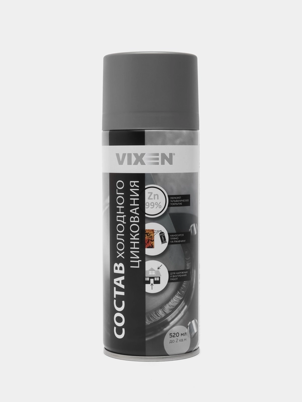 Состав холодного цинкования VIXEN, 520 мл