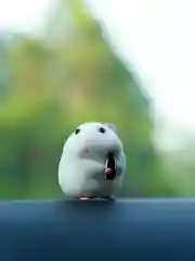 Черный игрушка хомячок аниме фигурка