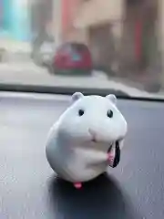 Черный игрушка хомячок аниме фигурка