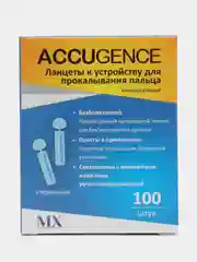 Ланцеты универсальные ACCUGENCE, 100 шт(28G)