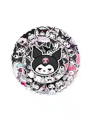 Наклейки Kuromi(Куроми), Капибара, Милые Котики-50 штук