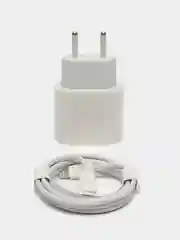 Зарядное устройство, блок питания с кабелем Type-C/Lightning для iPhone