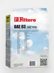 Мешки-пылесборники Filtero DAE 03 Экстра для пылесосов Daewoo, синтетические, 4 штуки