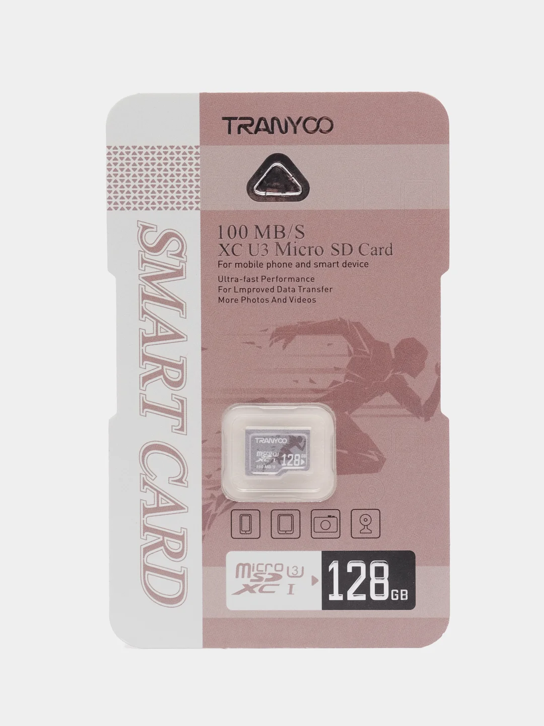 Карта памяти Tranyoo, microSD, 4/8/16/32/64/128GB, Class10/U3, micro SD для камер, регистратора