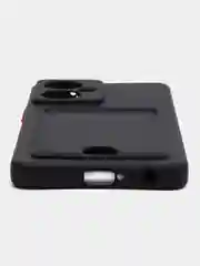 Черный чехол Tecno Camon 19 / 19 Pro / Техно Камон 19 / 19 Про, с карманом для карт