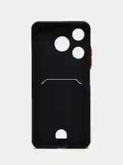 Чехол для Tecno Spark 10 / Spark 10C, Техно Спарк 10 / 10С с карманом для карт