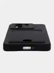 Черный чехол для Xiaomi 13T / 13T Pro (Сяоми 13Т / 13Т Про), с карманом для карт